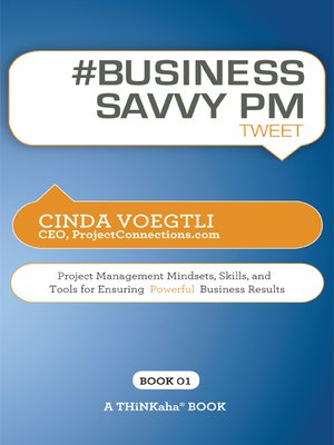 cover image of #BUSINESS SAVVY PM tweet Book01